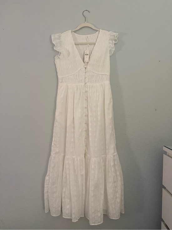 Anthropologie Dresses & Skirts - Anthropologie White Eyelet Maxi Dress